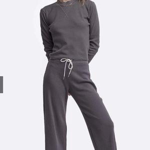 Mate the label wide leg thermal pants